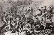 Rebels dancing the Carmagnolle in a captured house by cruikshank